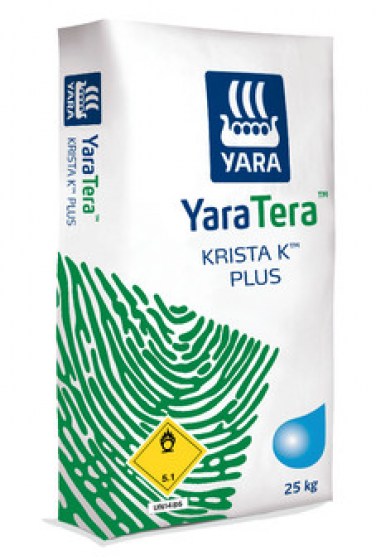 Λίπασμα Υδατοδιαλυτό Νιτρικό Κάλιο YARA TERA KRISTA-K  PLUS 25Kgr